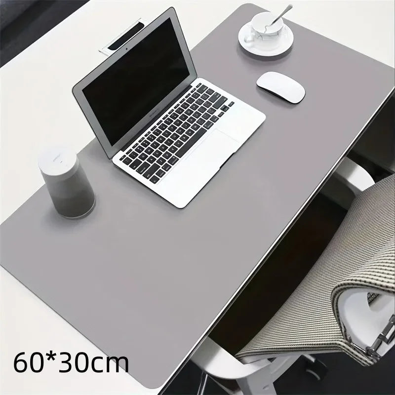 Desk Pad Premium em Couro Impermeável NeoSmart - Protetor de Mesa Elegante (60x30cm)