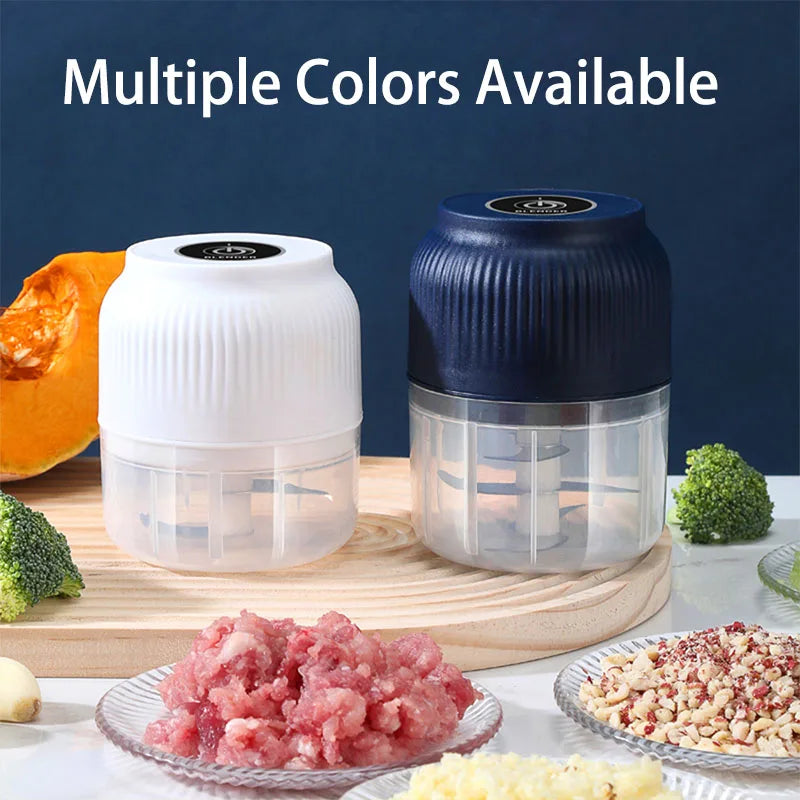 Mini Processador de Alimentos Sem Fio NeoSmart - Recarregável USB