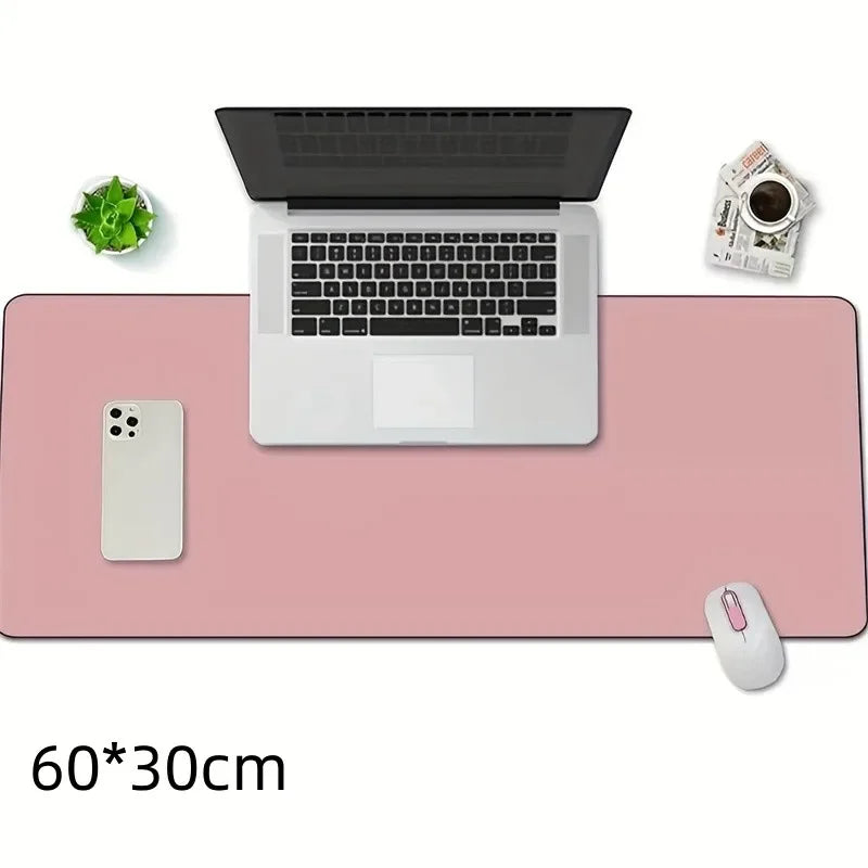 Desk Pad Premium em Couro Impermeável NeoSmart - Protetor de Mesa Elegante (60x30cm)