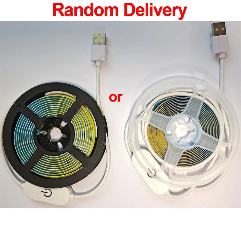 Fita de LED Smart COB - Efeito Neon Contínuo com Dimmer Inteligente