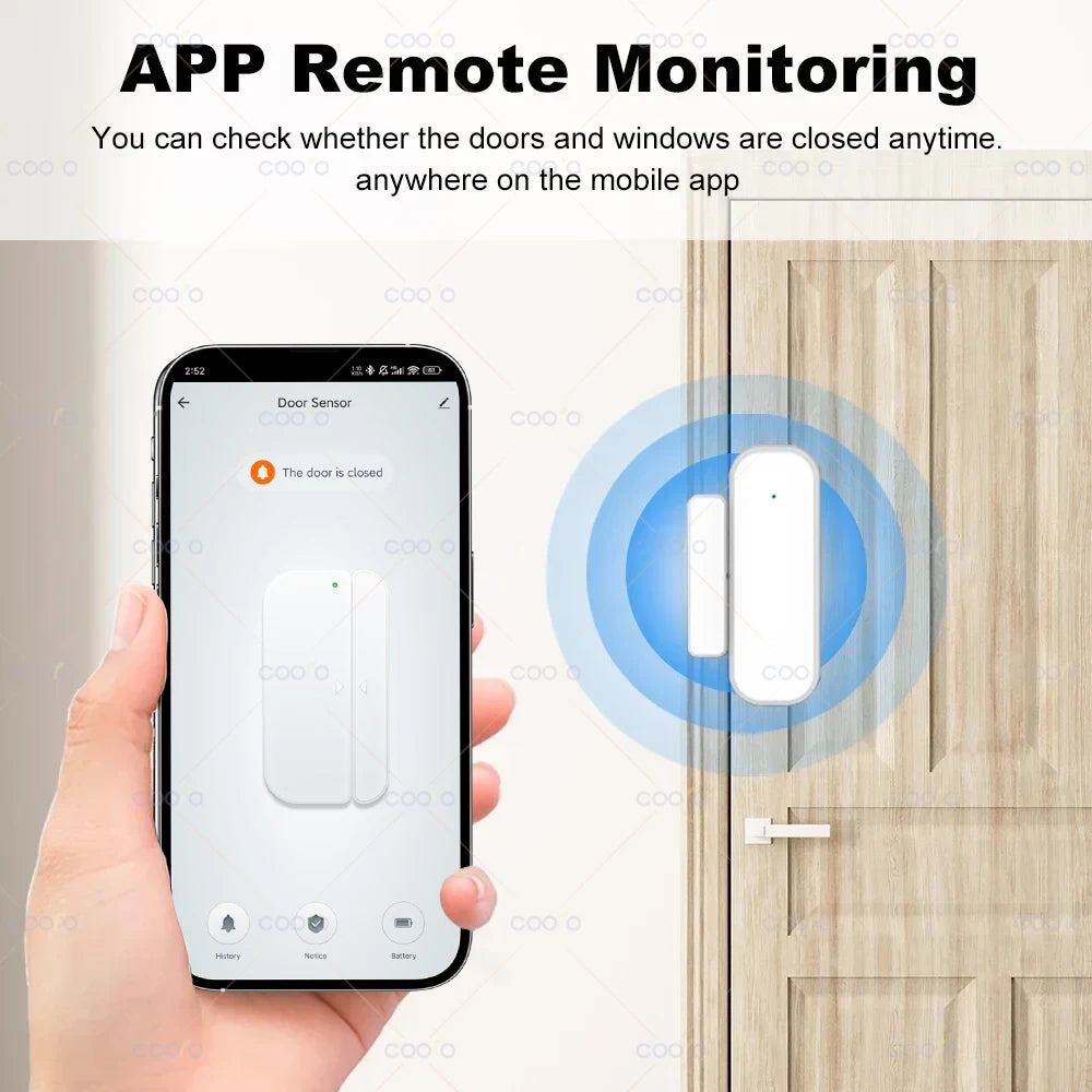 Sensor de Presença Wi-Fi para Portas e Janelas