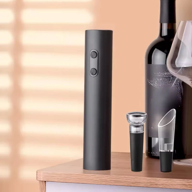 Abridor de Vinho Tinto Elétrico Automático Multifunção