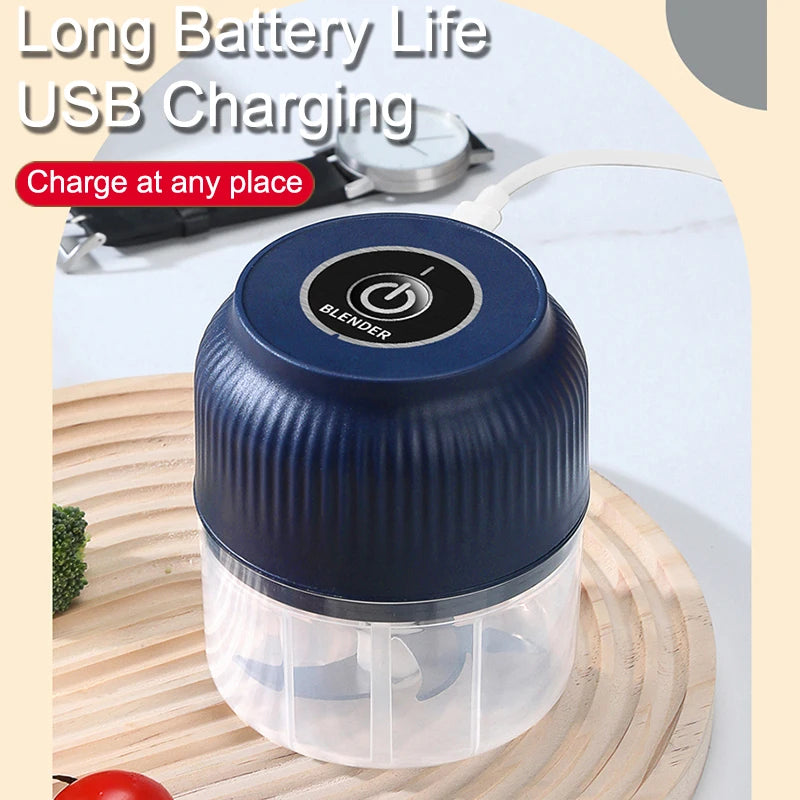 Mini Processador de Alimentos Sem Fio NeoSmart - Recarregável USB