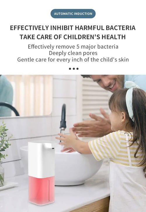 Dispenser Automático de Sabão e Espuma Inteligente – Sensor de Movimento Premium