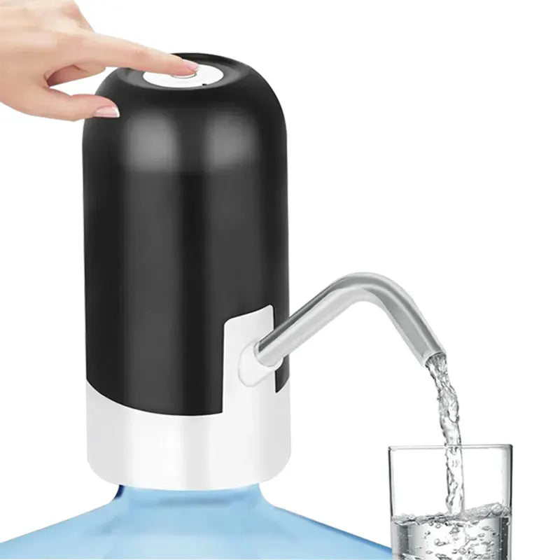 Bomba Elétrica para Galão de Água Recarregável USB - Dispenser Automático Universal