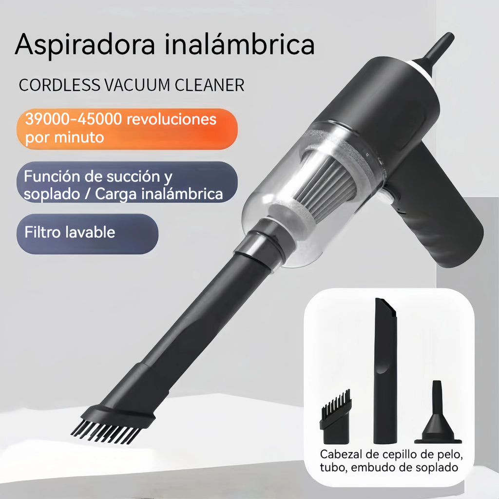 Mini Aspirador de Pó Portátil Sem Fio NeoSmart – Alta Sucção Recarregável