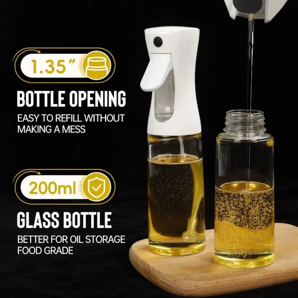 Spray Borrifador de Azeite, Óleo e Vinagre em Vidro SprayGourmet (100ml)