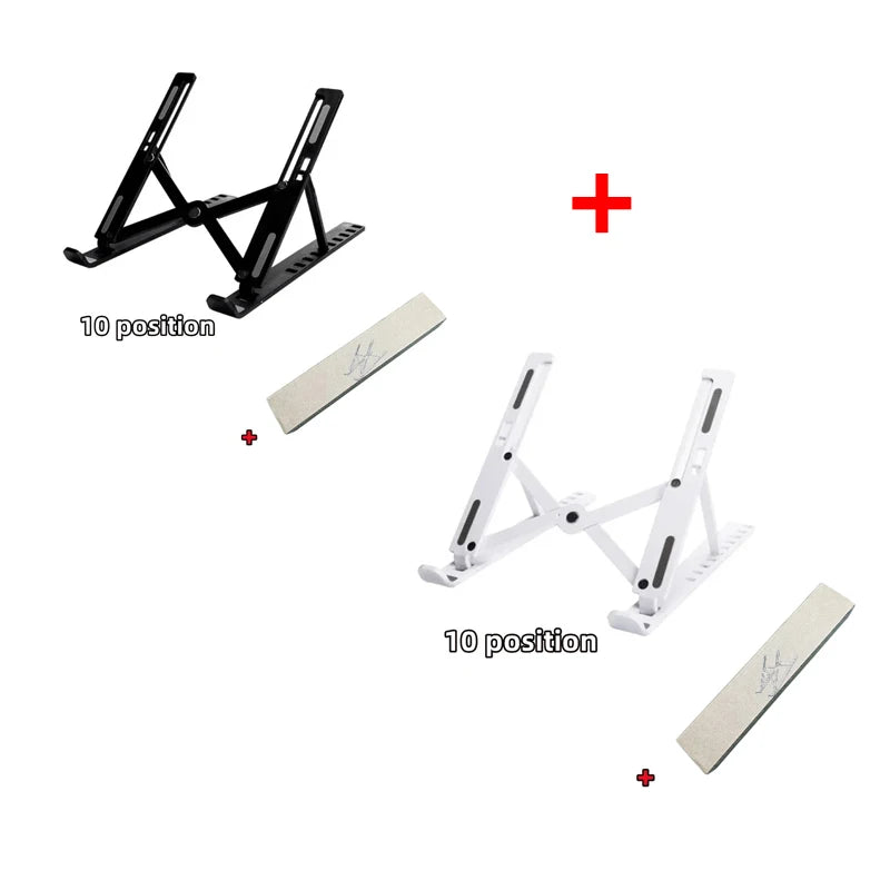 Suporte Ergonômico para Notebook Premium – Alumínio Ultra Resistente e Dobrável