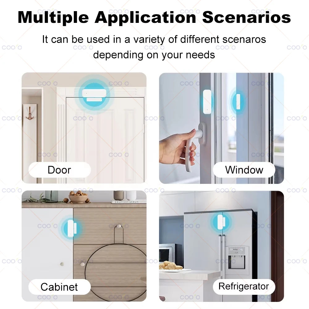 Sensor de Presença Wi-Fi para Portas e Janelas