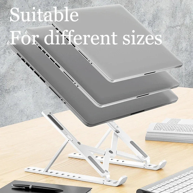 Suporte Ergonômico para Notebook Premium – Alumínio Ultra Resistente e Dobrável